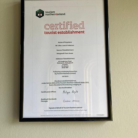 Ballyginniff Farm House Crumlin  Екстер'єр фото